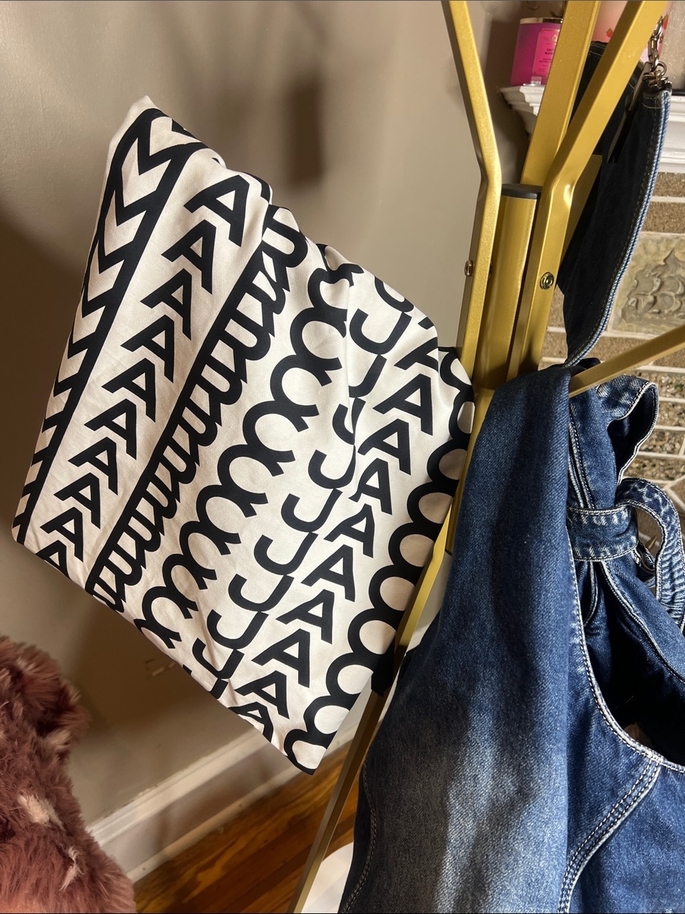 Marc Jacobs Denim Blue Bow-Accent Shoulder Bag - Picture 9 of 9